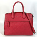 Louis Vuitton Monogram Empreinte Red Color Monogram Empreinte Handbag Shoulder Bag (Pre-Owned)