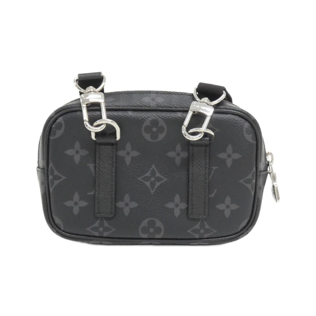 Louis Vuitton Black Coated Canvas Pochette Shoulder Bag (Pre-Owned)