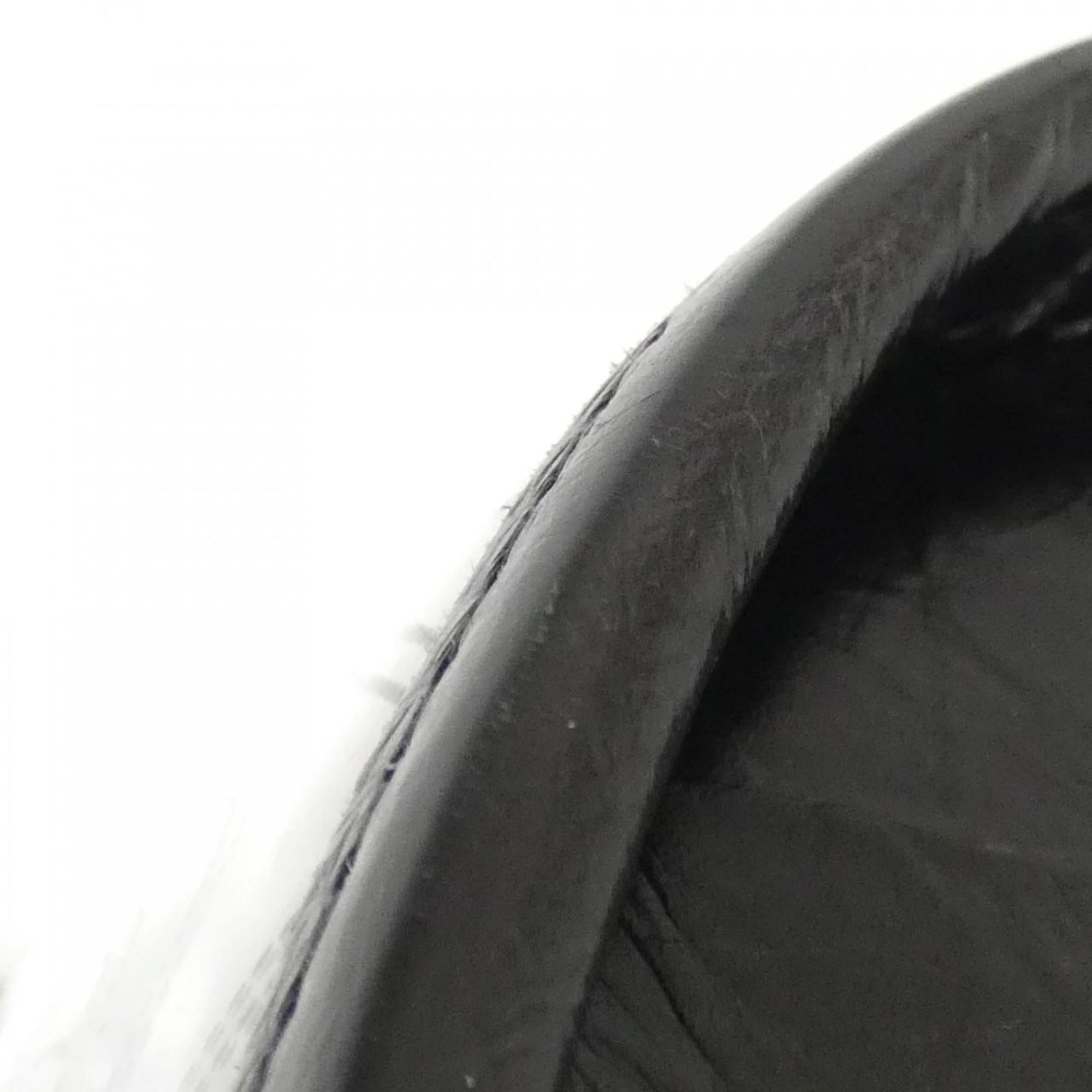 Chanel Black Clear Pvc Leather Shoulder Bag (Pre-Owned)