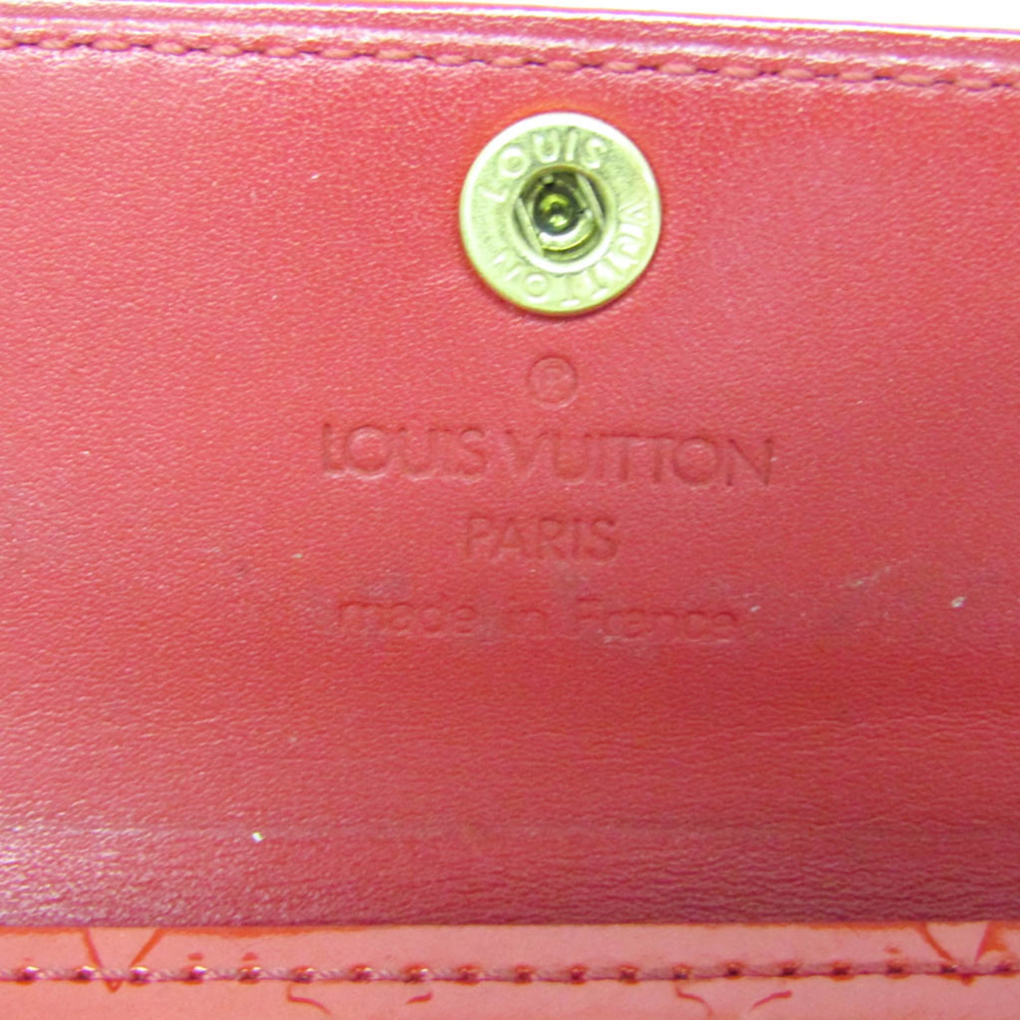 Louis Vuitton Ludlow Wallet Vernis Red Patent_Leather Wallets Accessory (Pre-Owned)