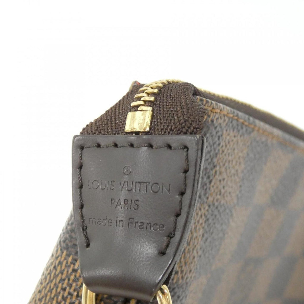 Louis Vuitton Damier Ebene Coated Canvas Pochette Pouch (Pre-Owned)