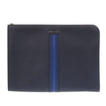 Prada Navy Leather Clutch Bag (Pre-Owned)