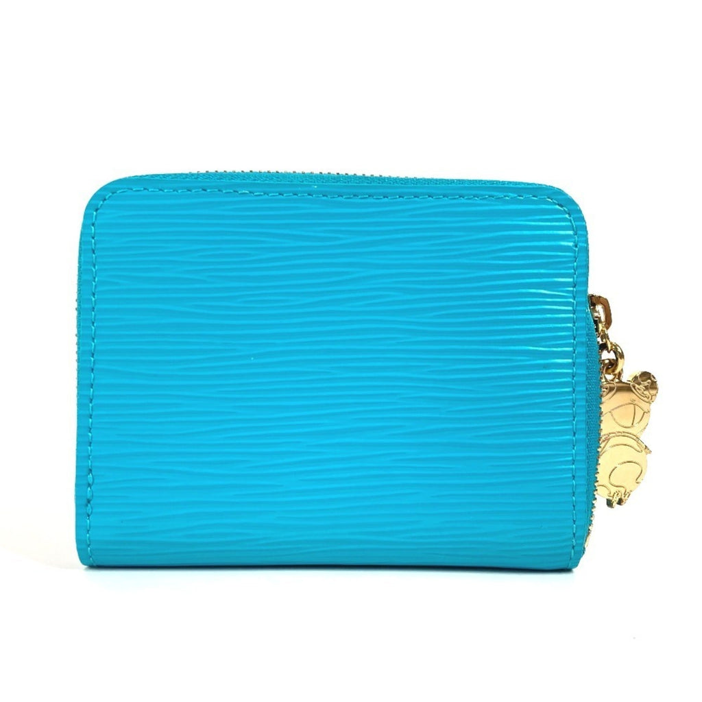 Louis Vuitton Epi Blue Epi Leather Coin Purse/Coin Case (Pre-Owned)