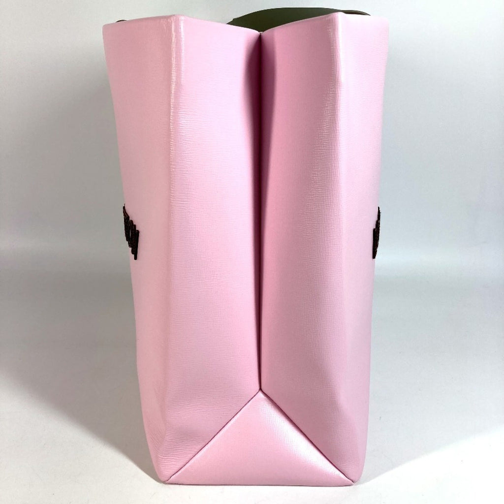Louis Vuitton Pink Leather Shopping Bag Shoulder Bag Tote Bag (Pre-Owned)