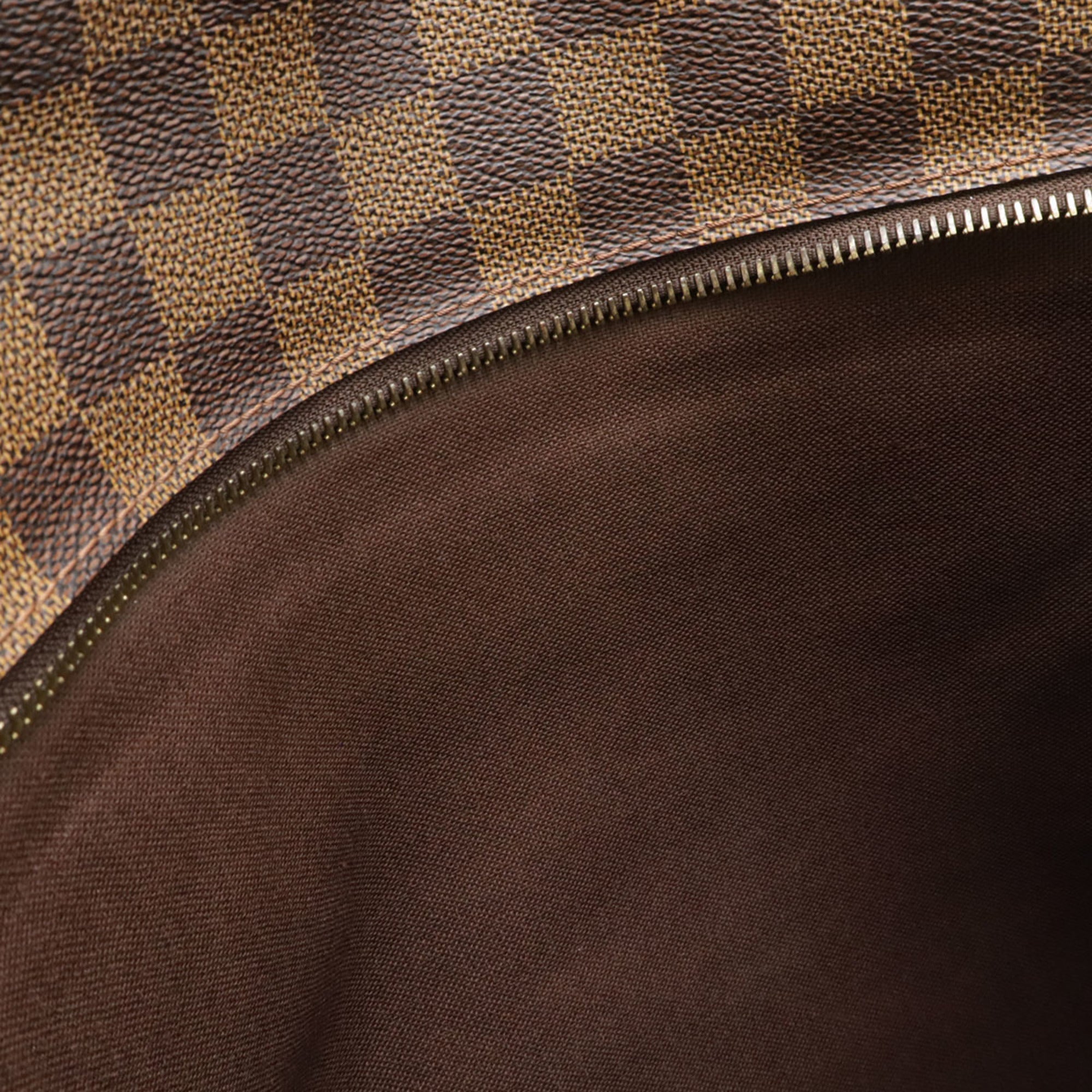 Louis Vuitton Brown Damier Canvas Pvc Shoulder Bag (Pre-Owned)