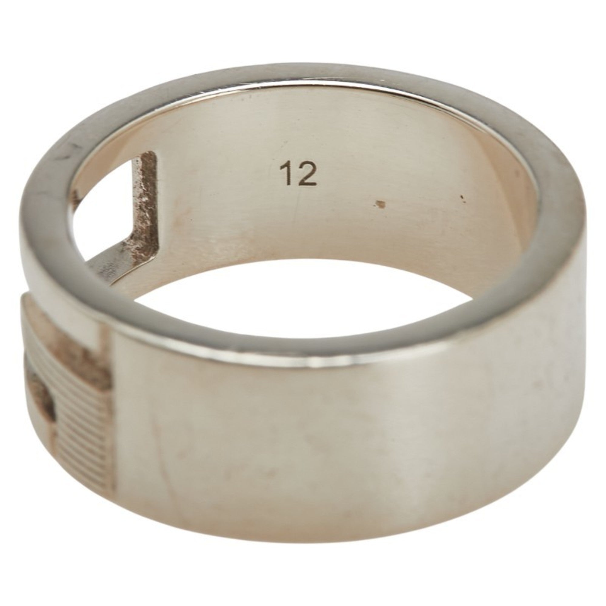 Gucci Silver Silver 925 Band Ring (Pre-Owned)