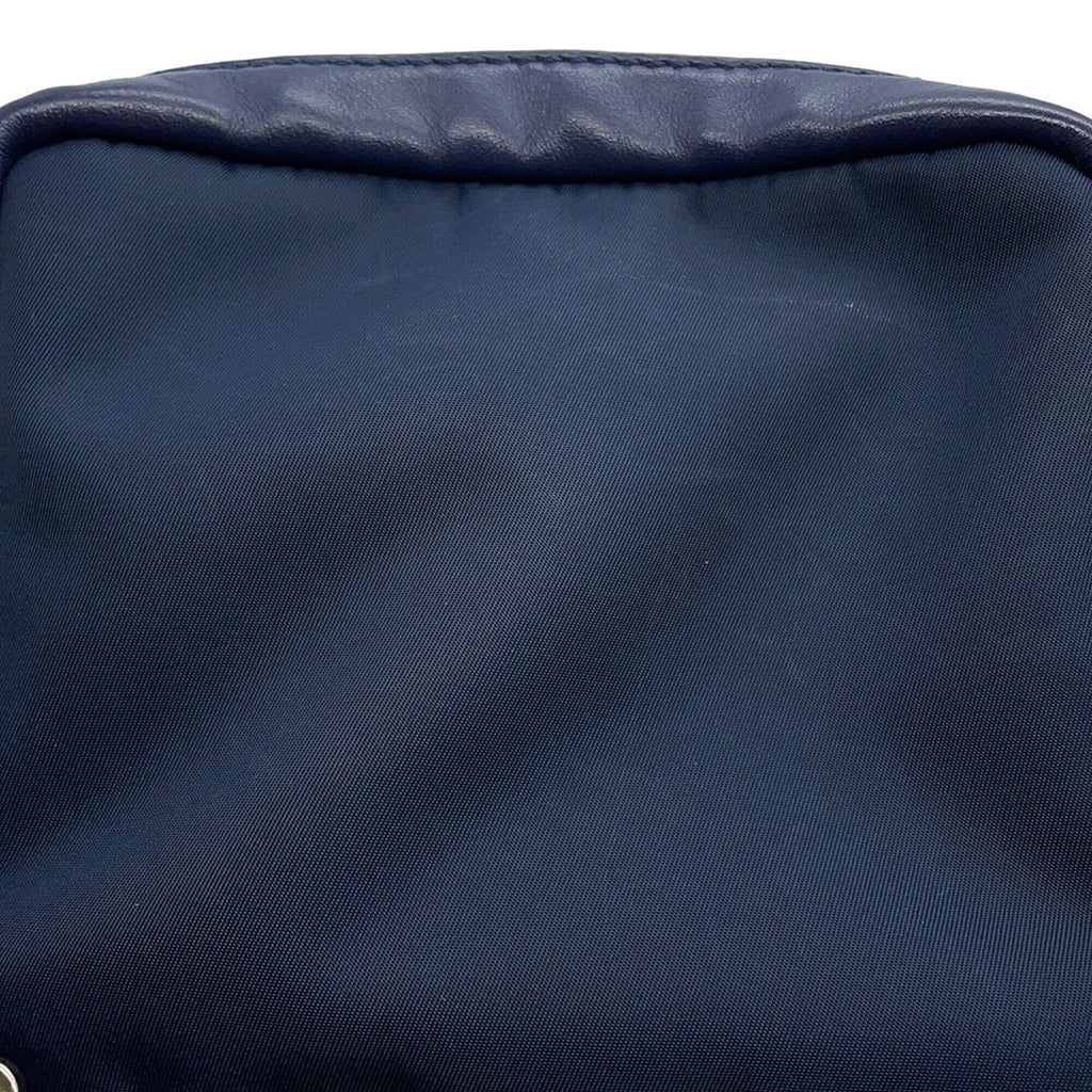 Fendi Navy Nylon Handbag Sling Bag (Pre-Owned)