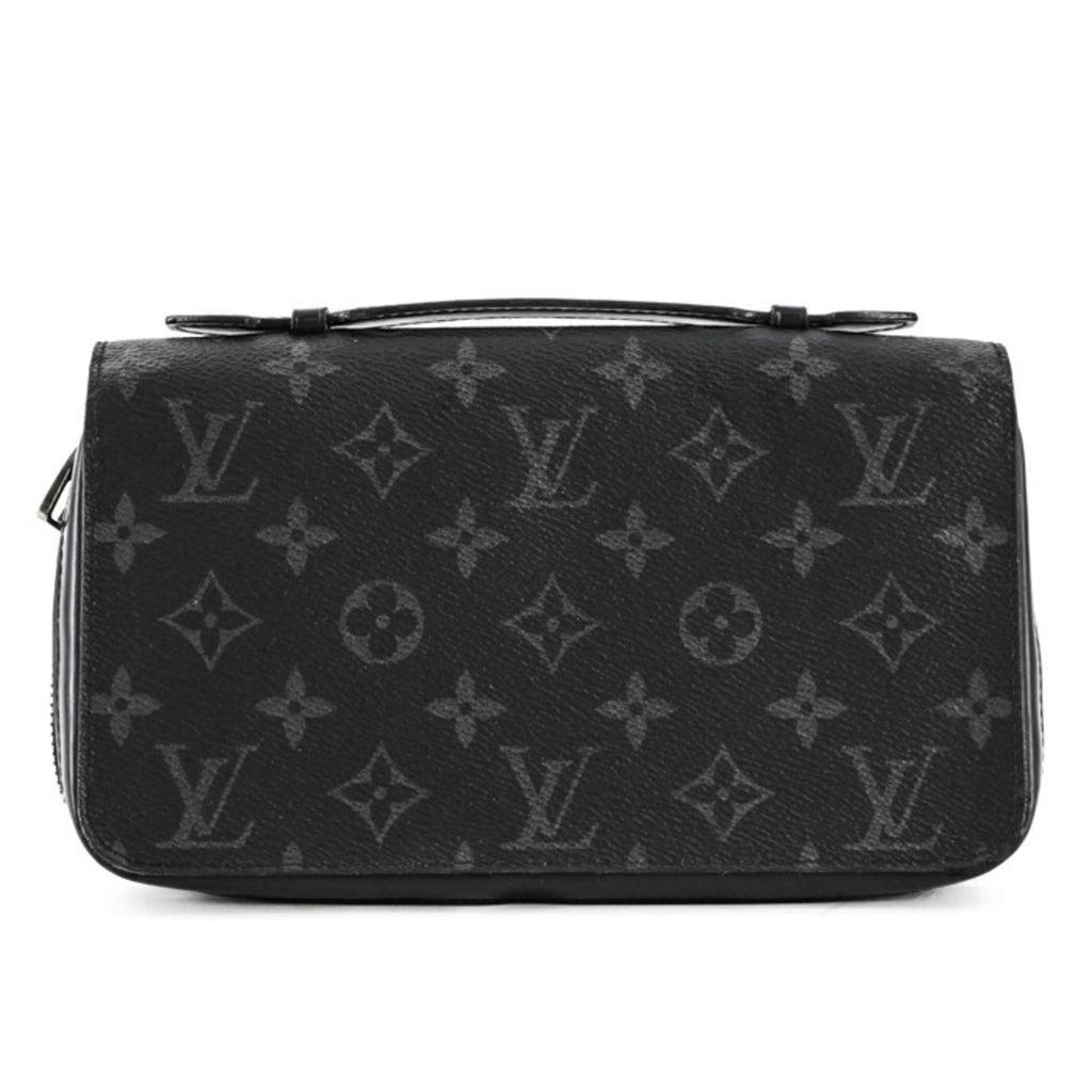Louis Vuitton Black Monogram Eclipse Long Wallet (Bi-Fold) (Pre-Owned)