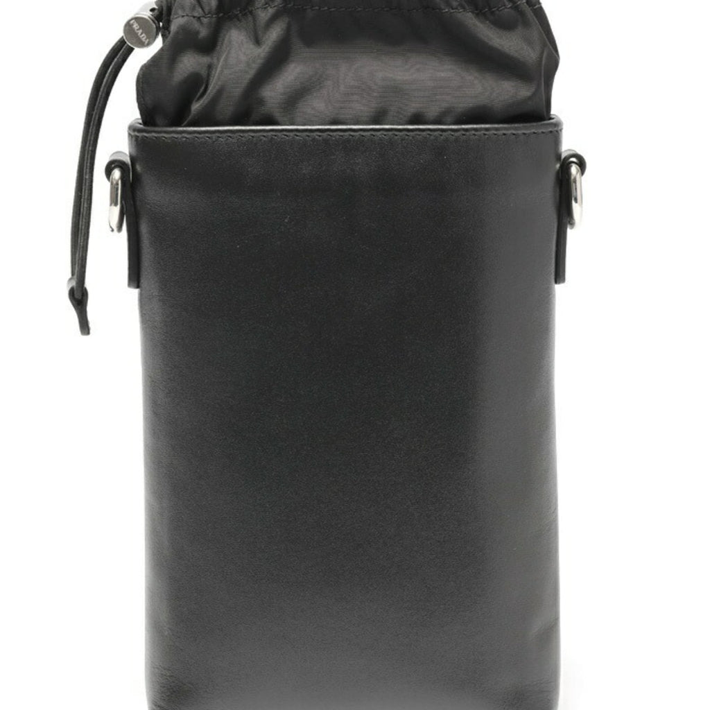 Prada Black Leather Pouch (Pre-Owned)
