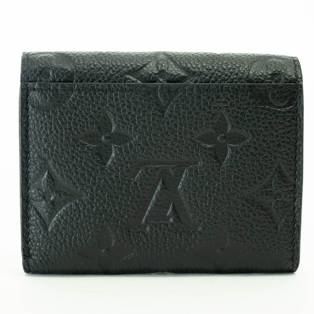 Louis Vuitton Noir Monogram Empreinte Wallet (Tri-Fold) (Pre-Owned)