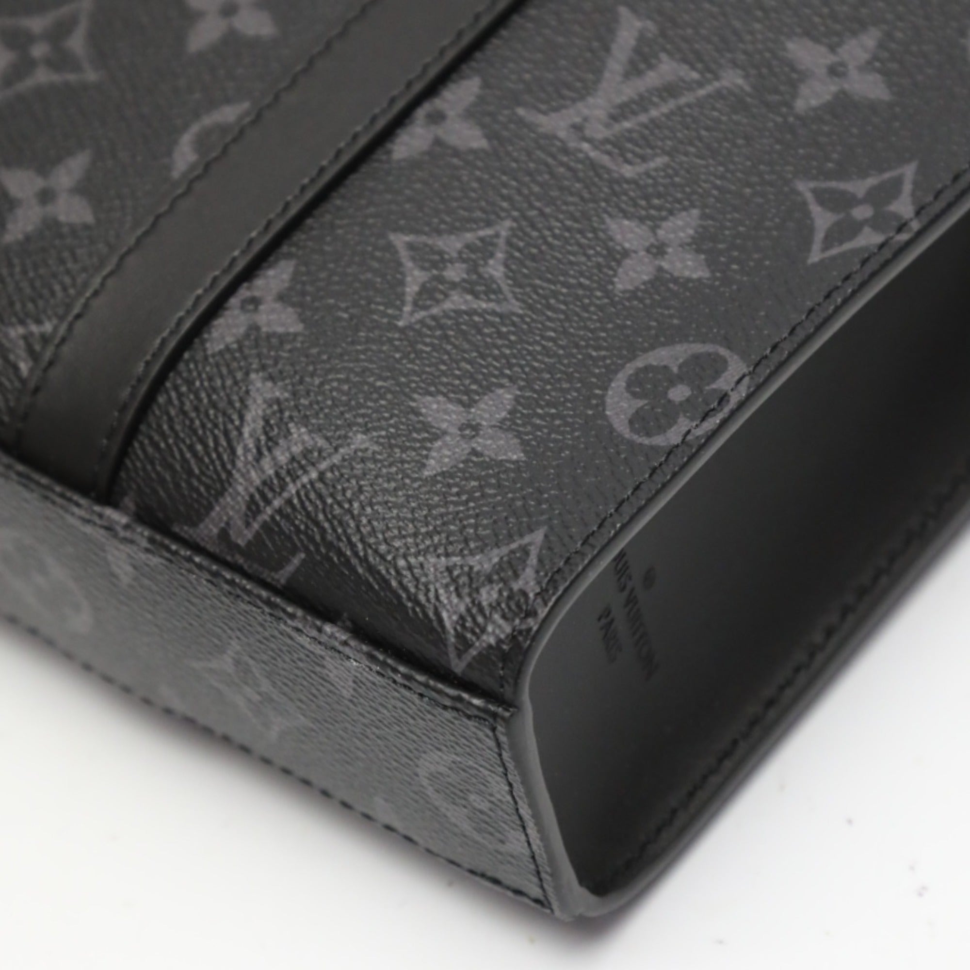 Louis Vuitton Black Monogram Eclipse Canvas Shoulder Bag Tote Bag (Pre-Owned)