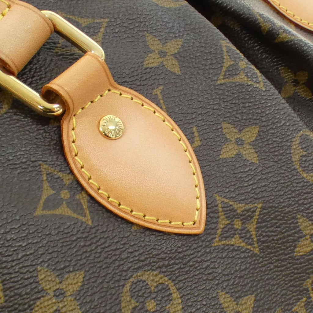 Louis Vuitton Marron Coated Canvas Handbag (Pre-Owned)