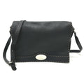 Fendi Black Leather Shoulder Bag (Pre-Owned)