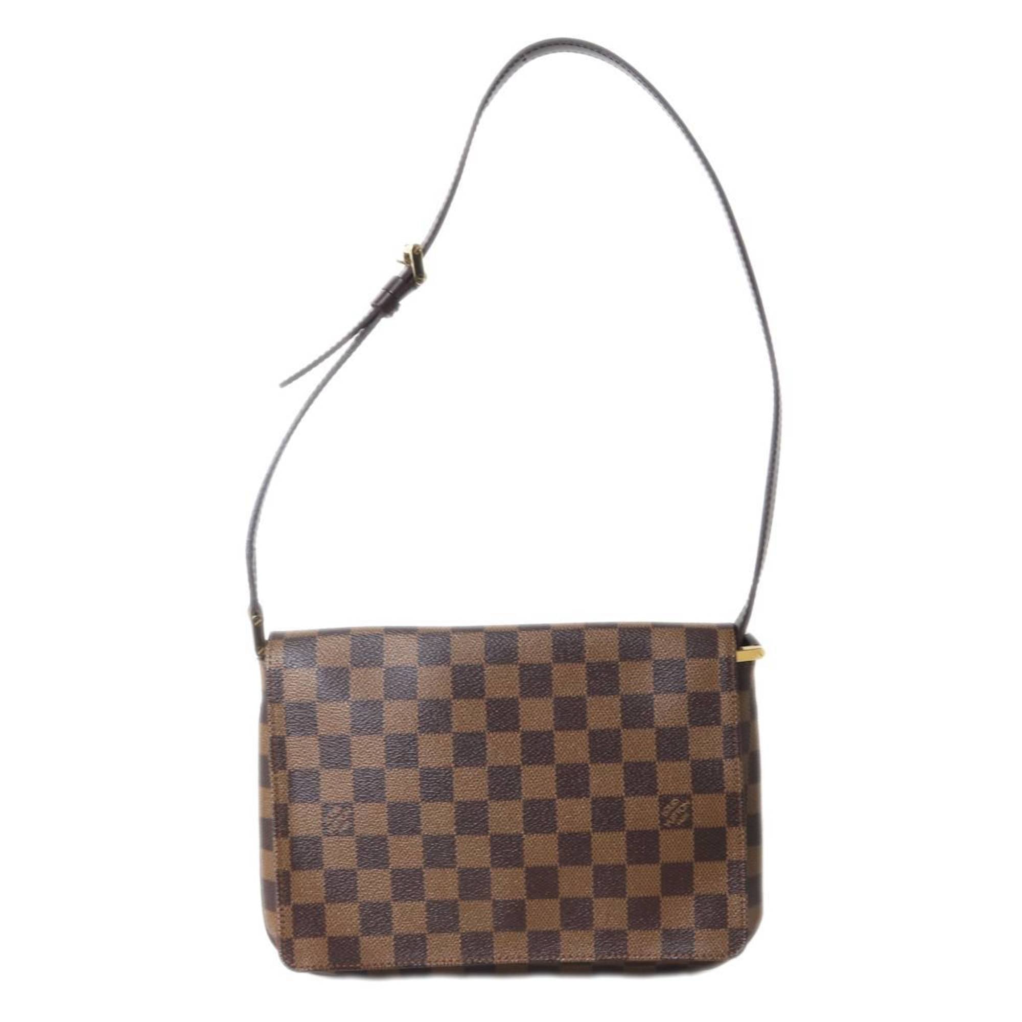 Louis Vuitton Damier Damier Canvas Ebene Shoulder Bag (Pre-Owned)