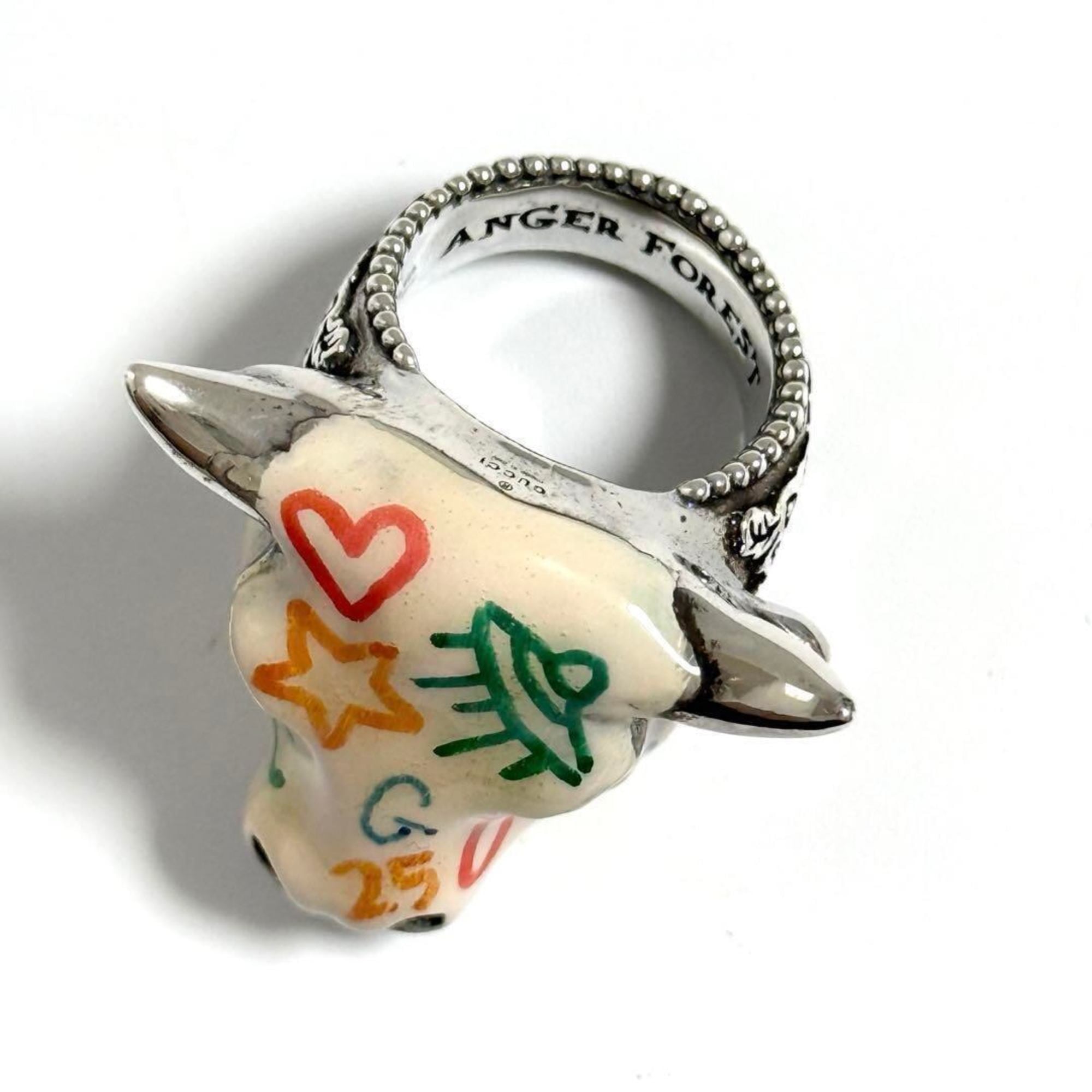 Gucci Silver 925 Band Ring (Pre-Owned)