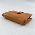 Louis Vuitton Epi Orange Epi Leather Wallet (Bi-Fold) (Pre-Owned)