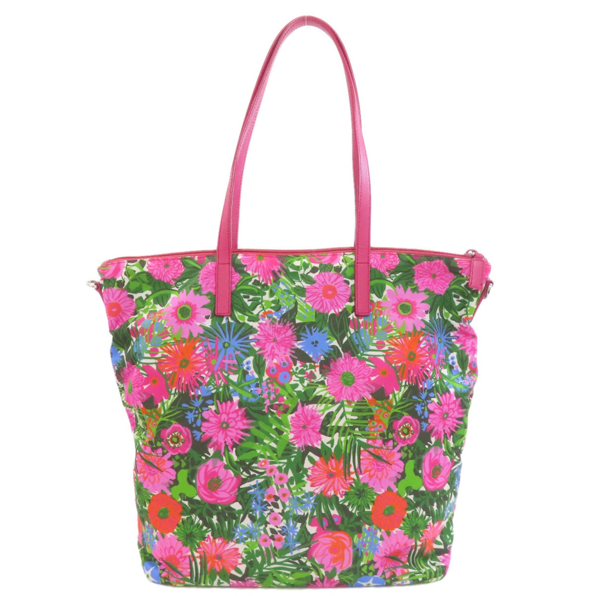 Prada Pink Nylon Tote Bag (Pre-Owned)