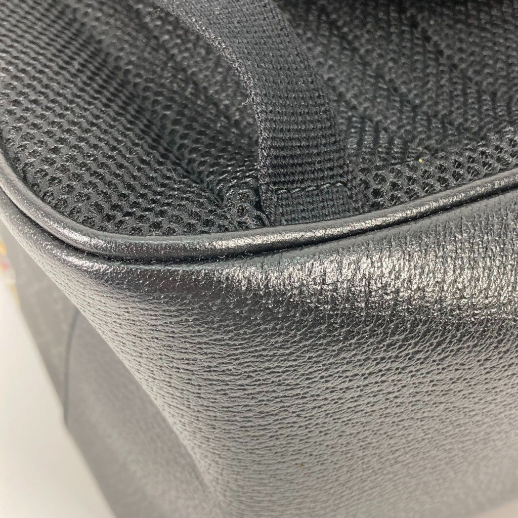 Gucci Black Gg Supreme Backpack (Pre-Owned)
