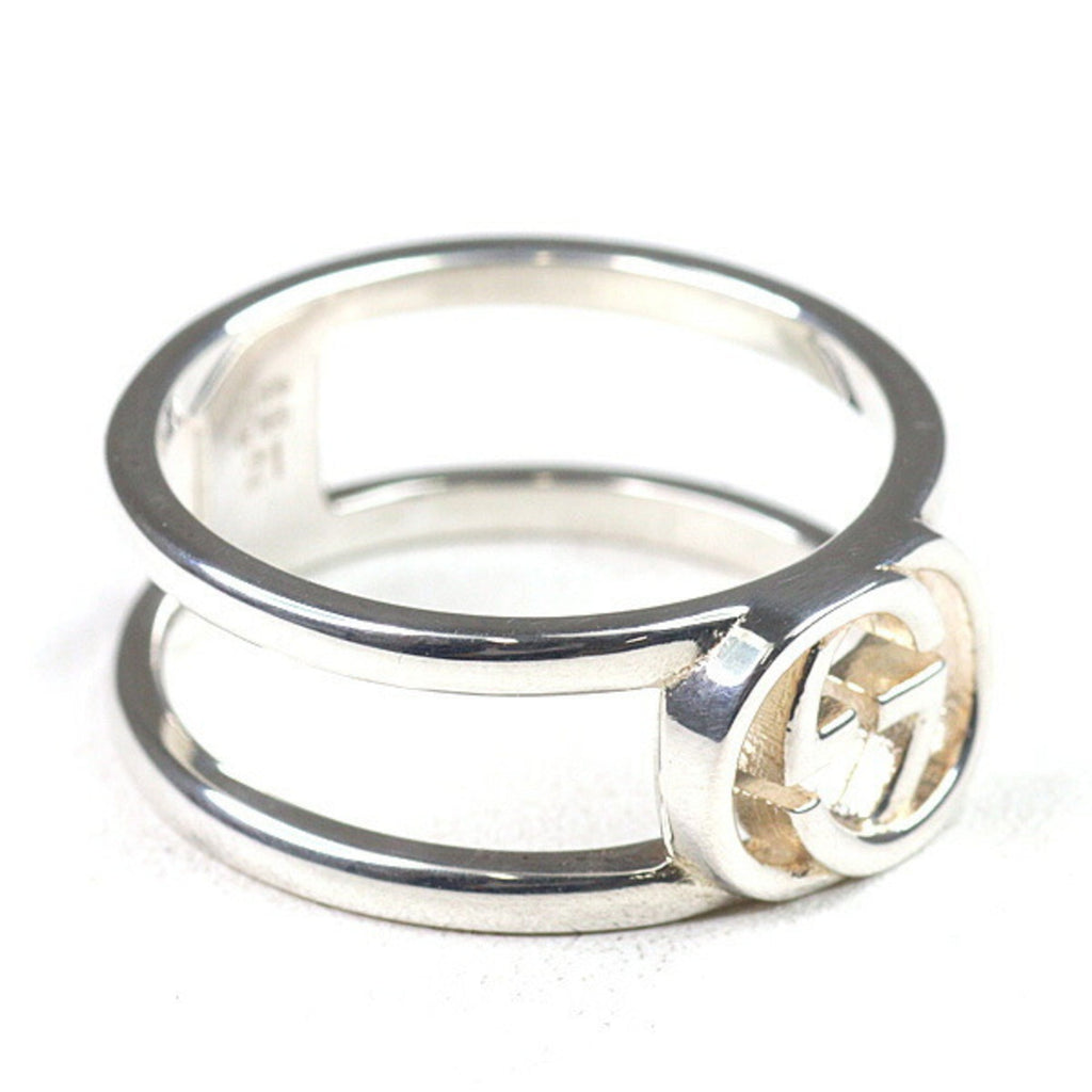 Gucci Sterling Silver 925 Band Ring (Pre-Owned)