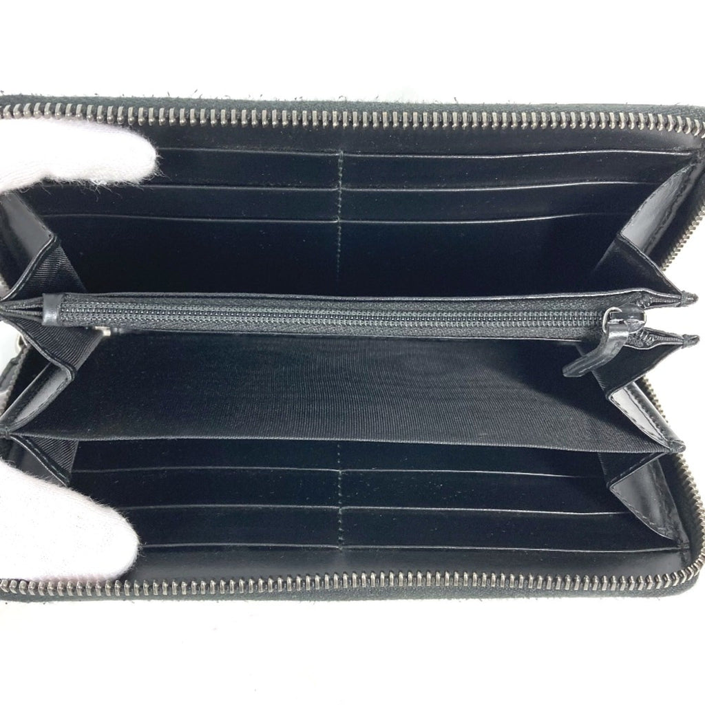 Gucci Black Leather Long Wallet (Bi-Fold) (Pre-Owned)