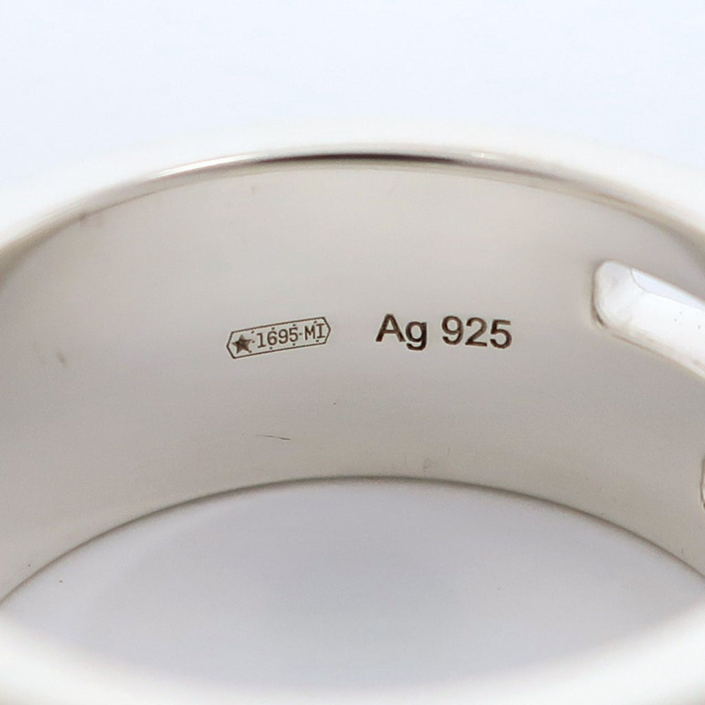 Gucci Silver 925 Band Ring (Pre-Owned)