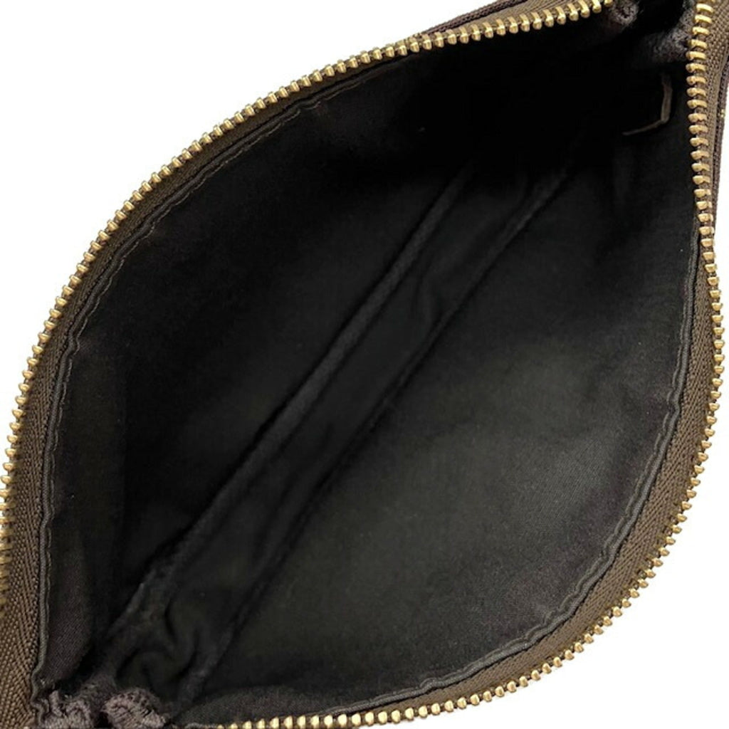 Louis Vuitton Brown Ebene Monogram Mini Lin Pouch (Pre-Owned)