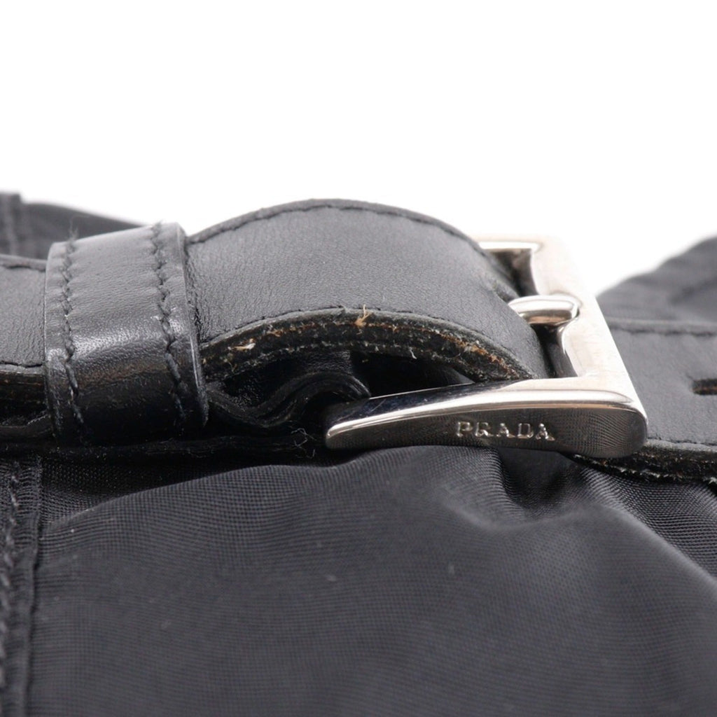 Prada Black Nero Nylon Shoulder Bag (Pre-Owned)