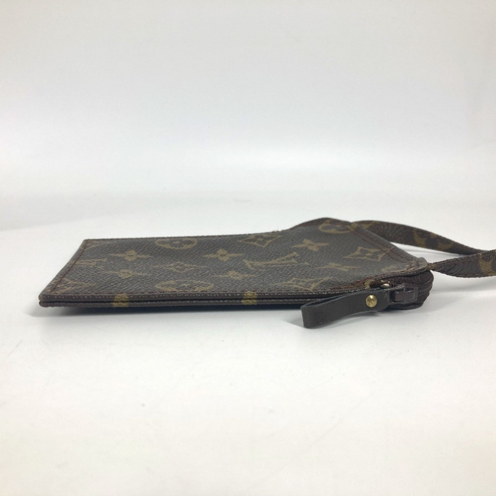 Louis Vuitton Monogram Brown Monogram Pochette Shoulder Bag (Pre-Owned)