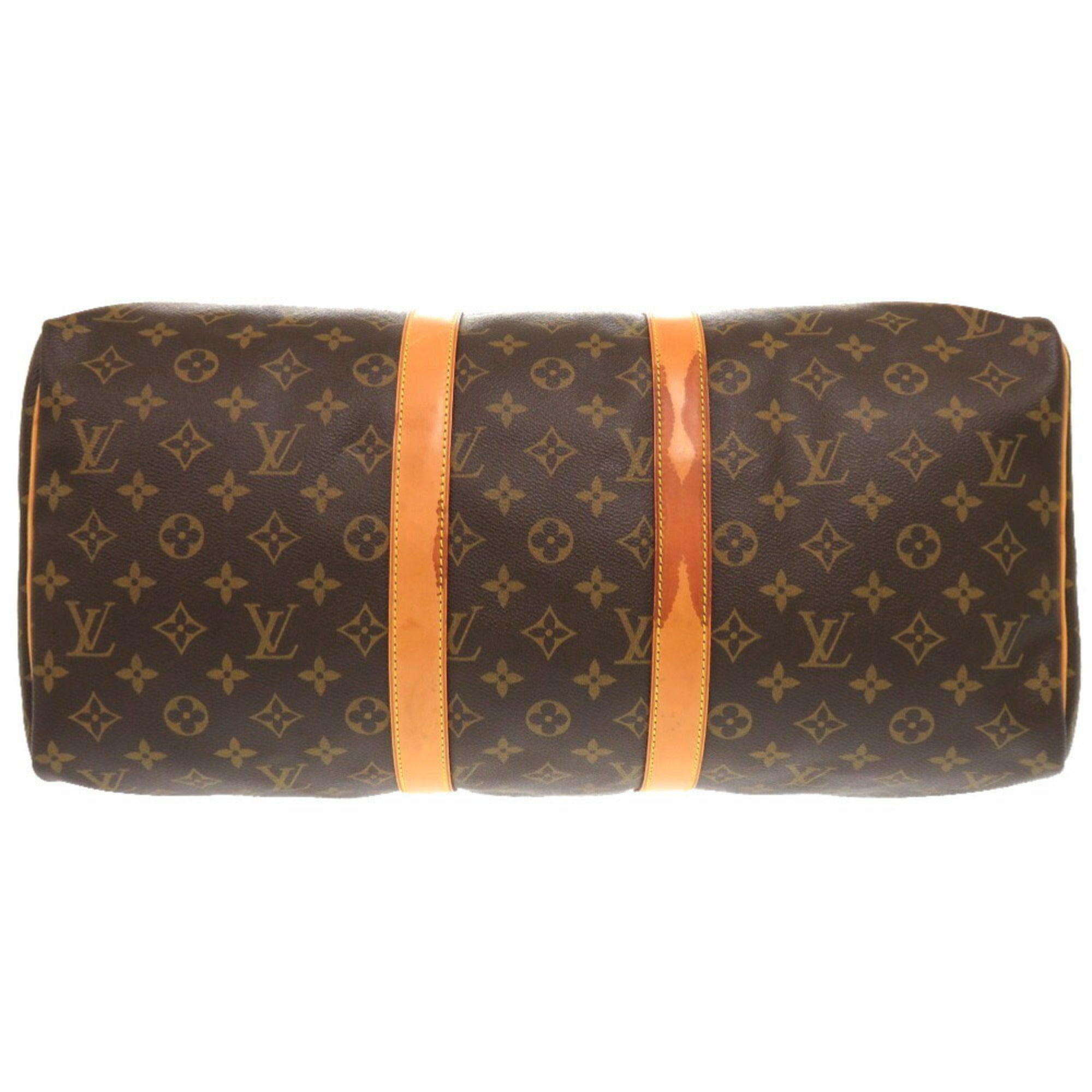 Louis Vuitton Brown Monogram Boston Bag (Pre-Owned)