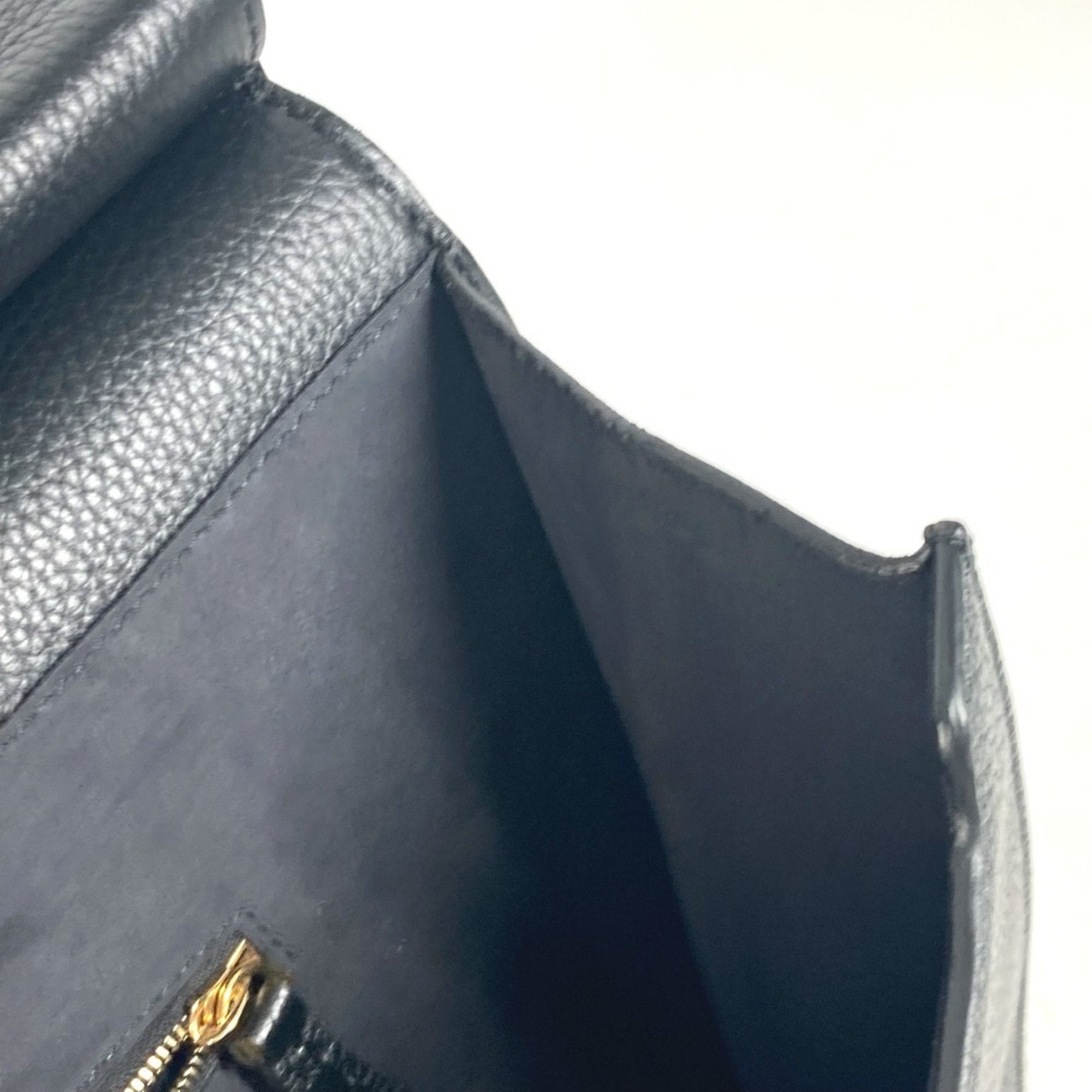 Fendi Black Leather Briefcase Handbag (Pre-Owned)