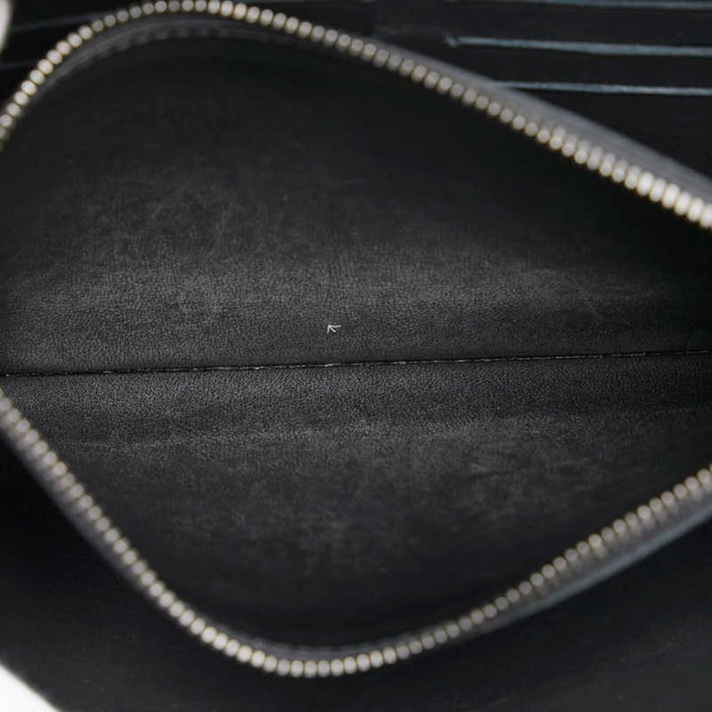 Louis Vuitton Damier Infini Black Onyx Pvc Leather Long Wallet (Bi-Fold) (Pre-Owned)