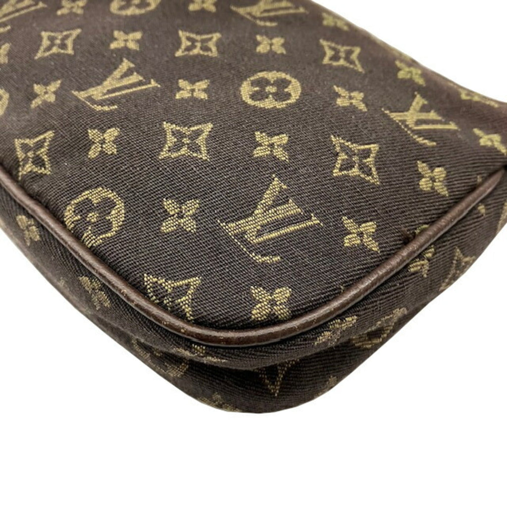 Louis Vuitton Brown Ebene Monogram Mini Lin Pouch (Pre-Owned)