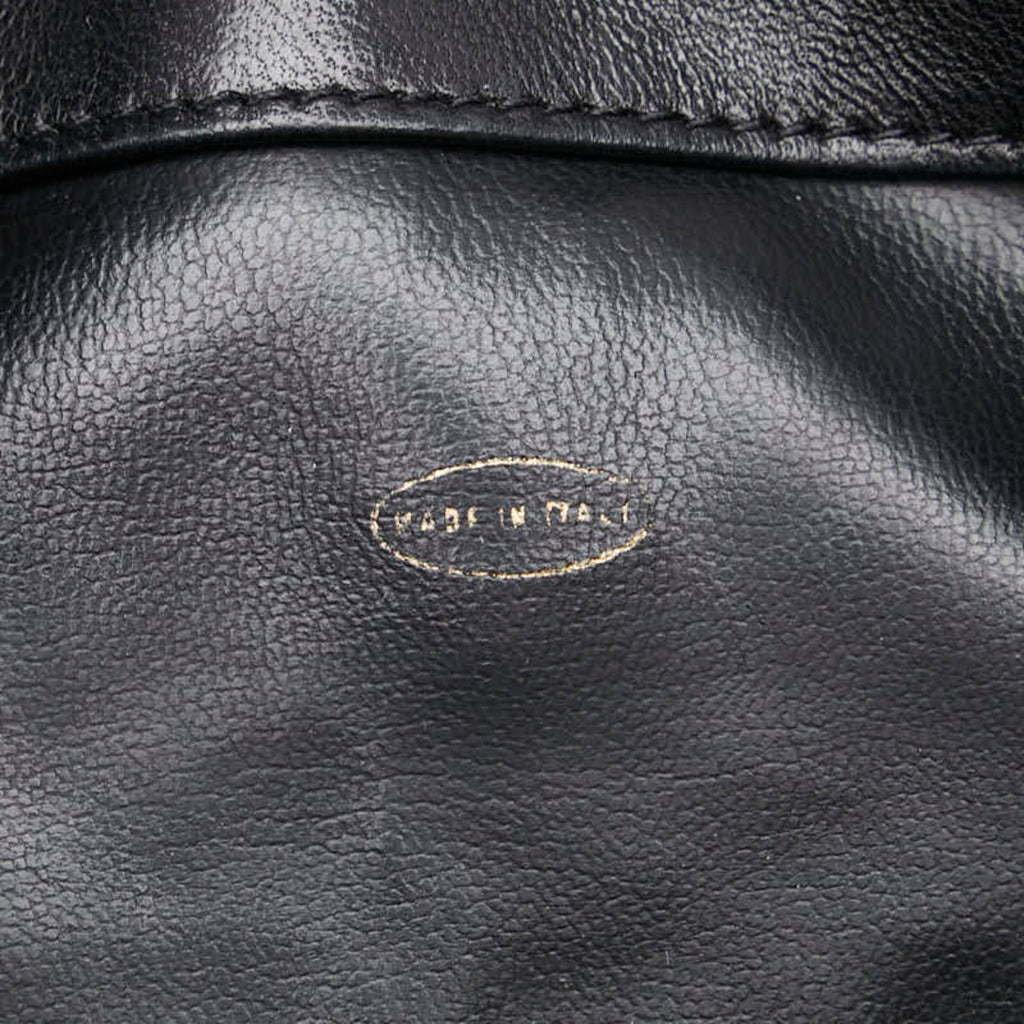 Chanel Black Leather Backpack (Pre-Owned)