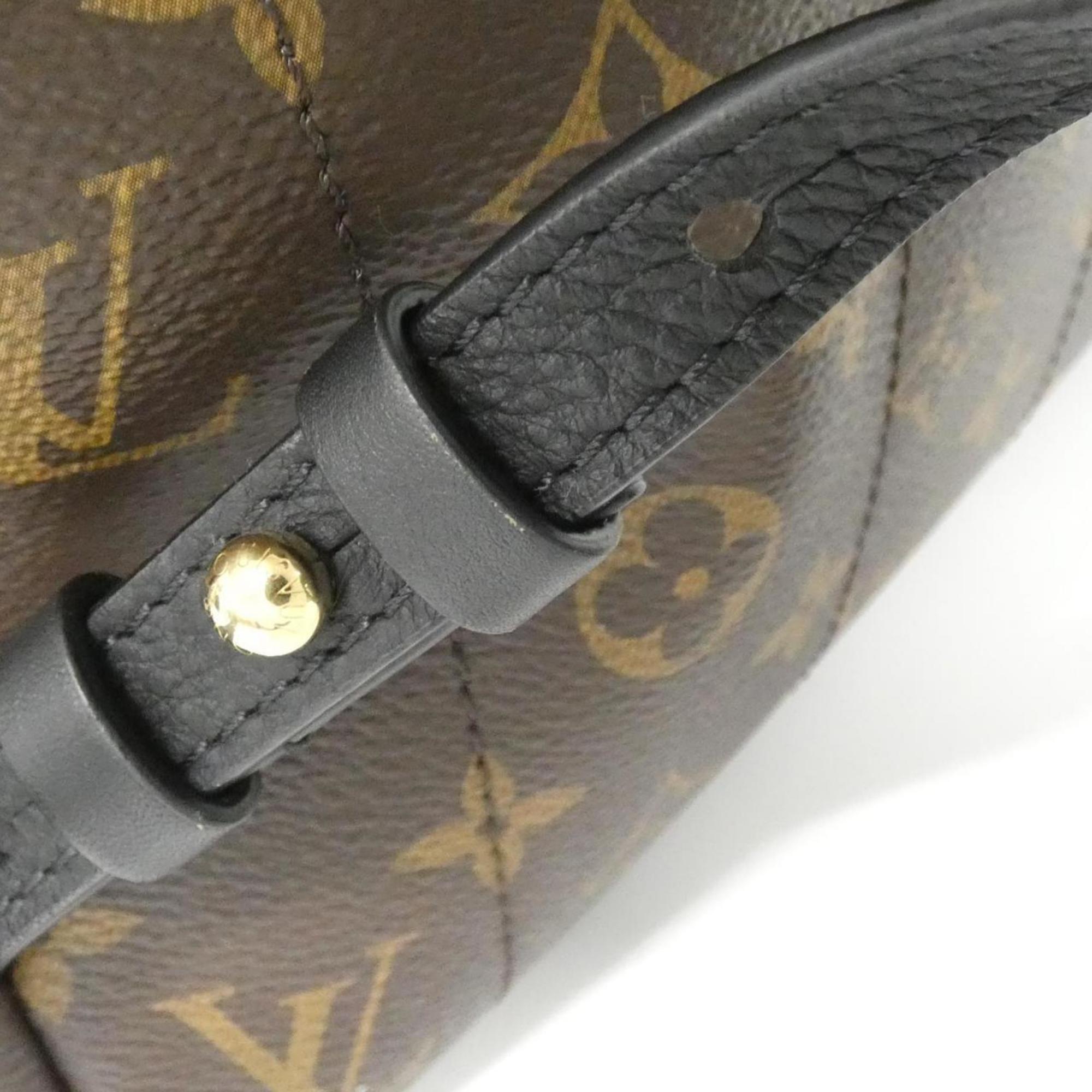 Louis Vuitton Brown Marron Coated Canvas Backpack (Pre-Owned)