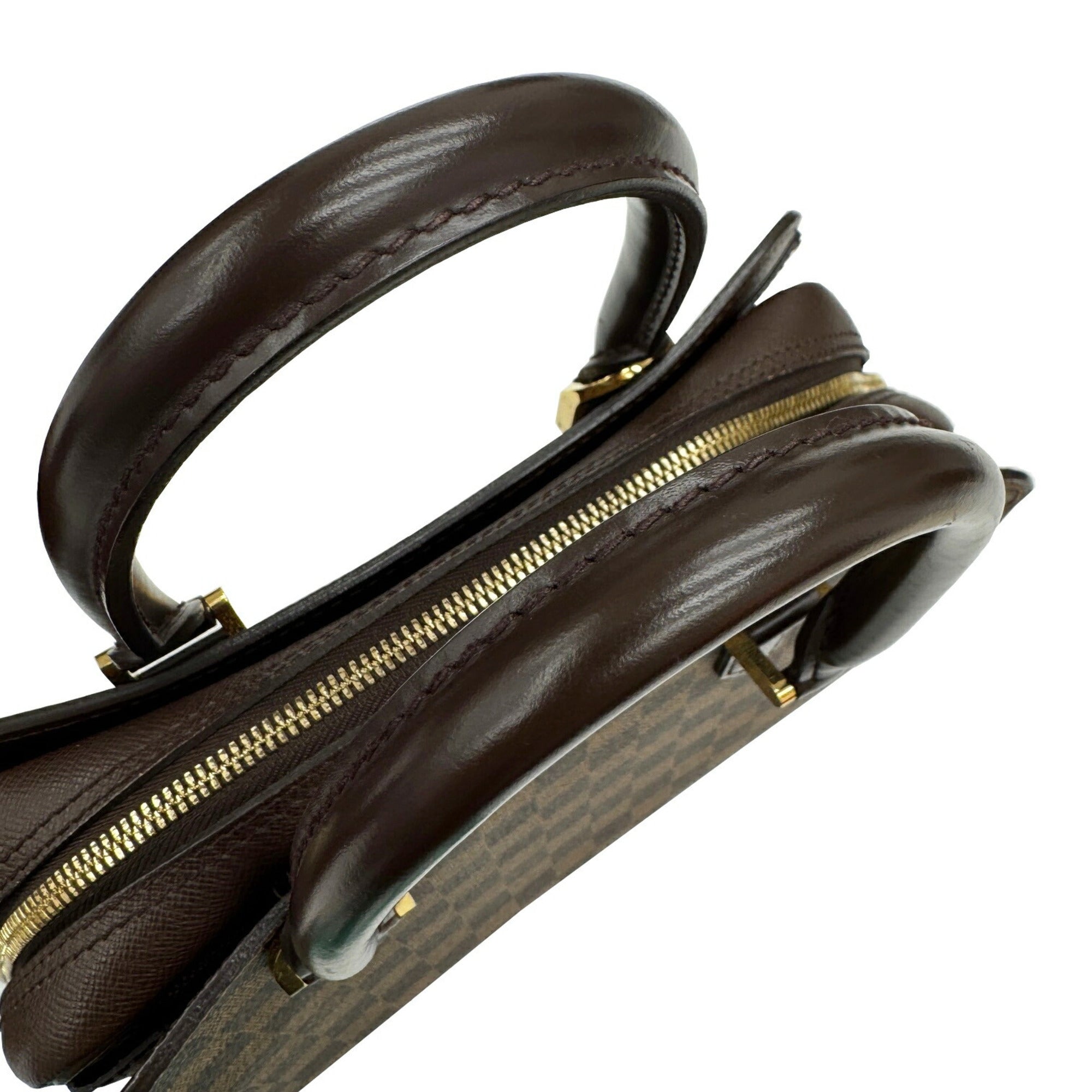 Louis Vuitton Damier Brown Damier Canvas Handbag (Pre-Owned)