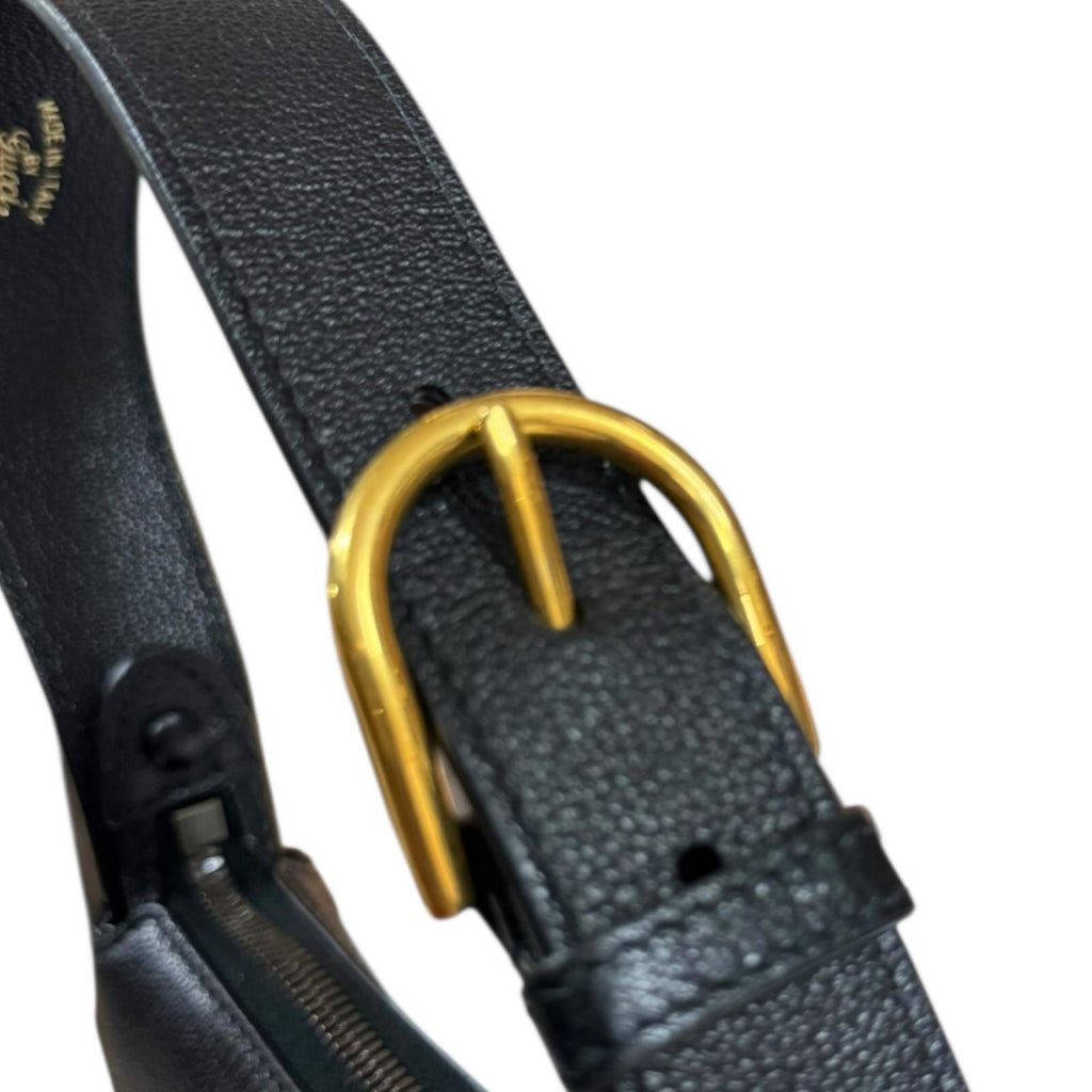 Gucci Black Leather Handbag (Pre-Owned)