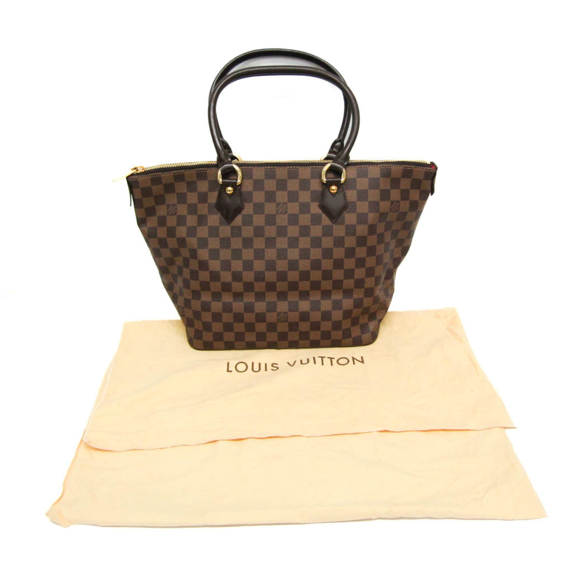 Louis Vuitton Damier Ebene Damier Canvas Handbag (Pre-Owned)