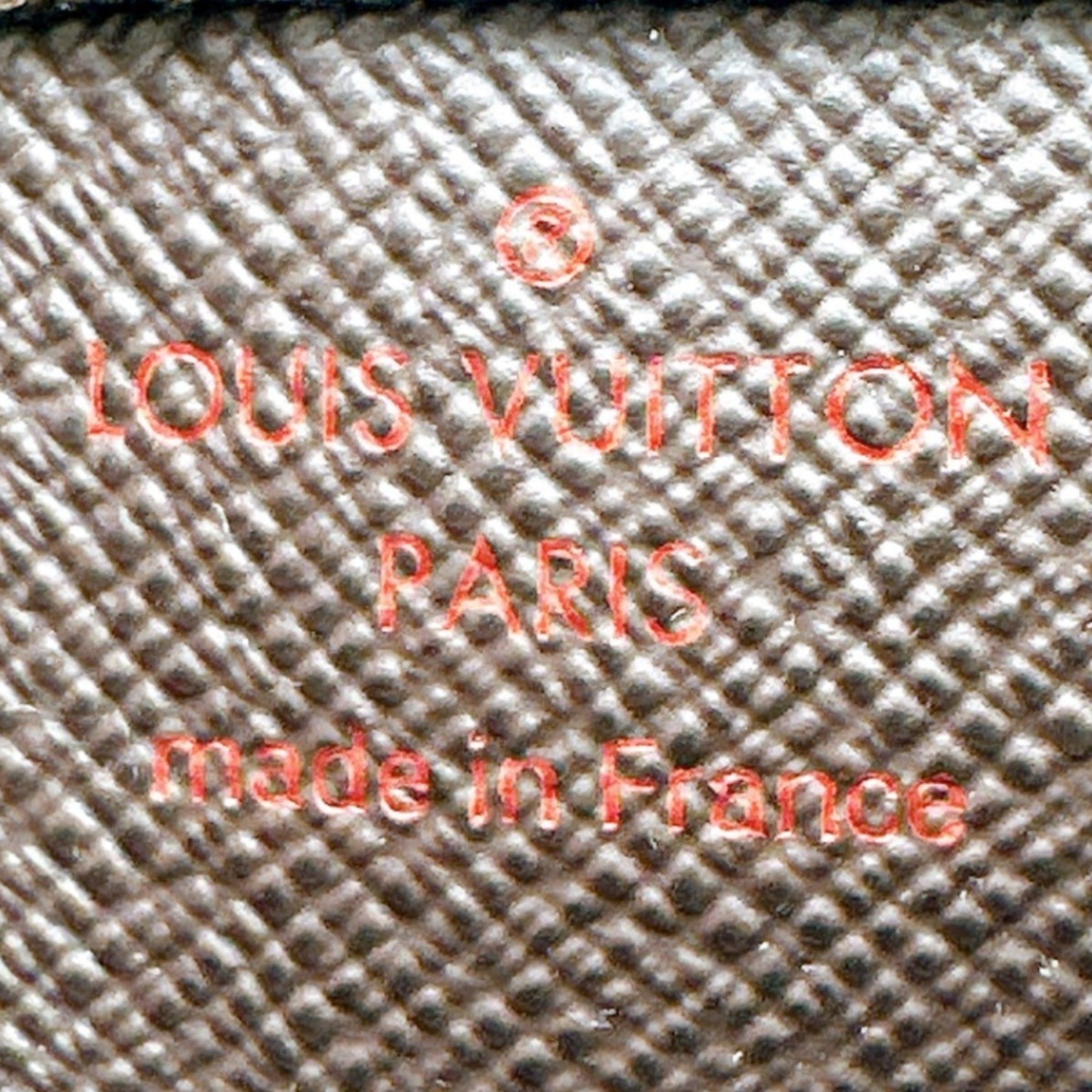 Louis Vuitton Damier Brown Damier Canvas Damier Canvas Coin Purse/Coin Case (Pre-Owned)