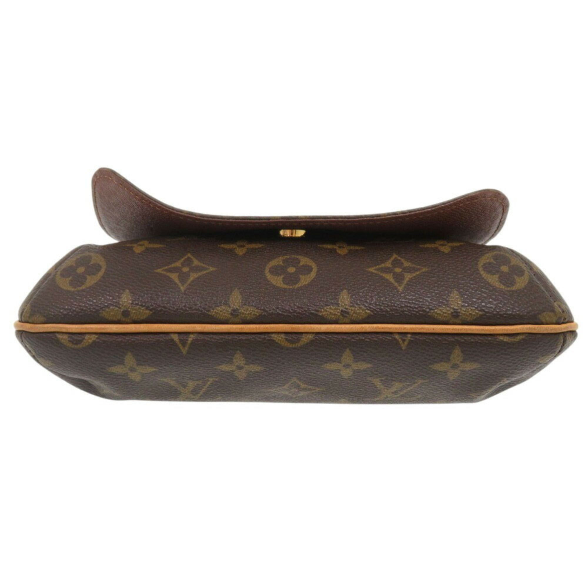 Louis Vuitton Brown Monogram Shoulder Bag (Pre-Owned)