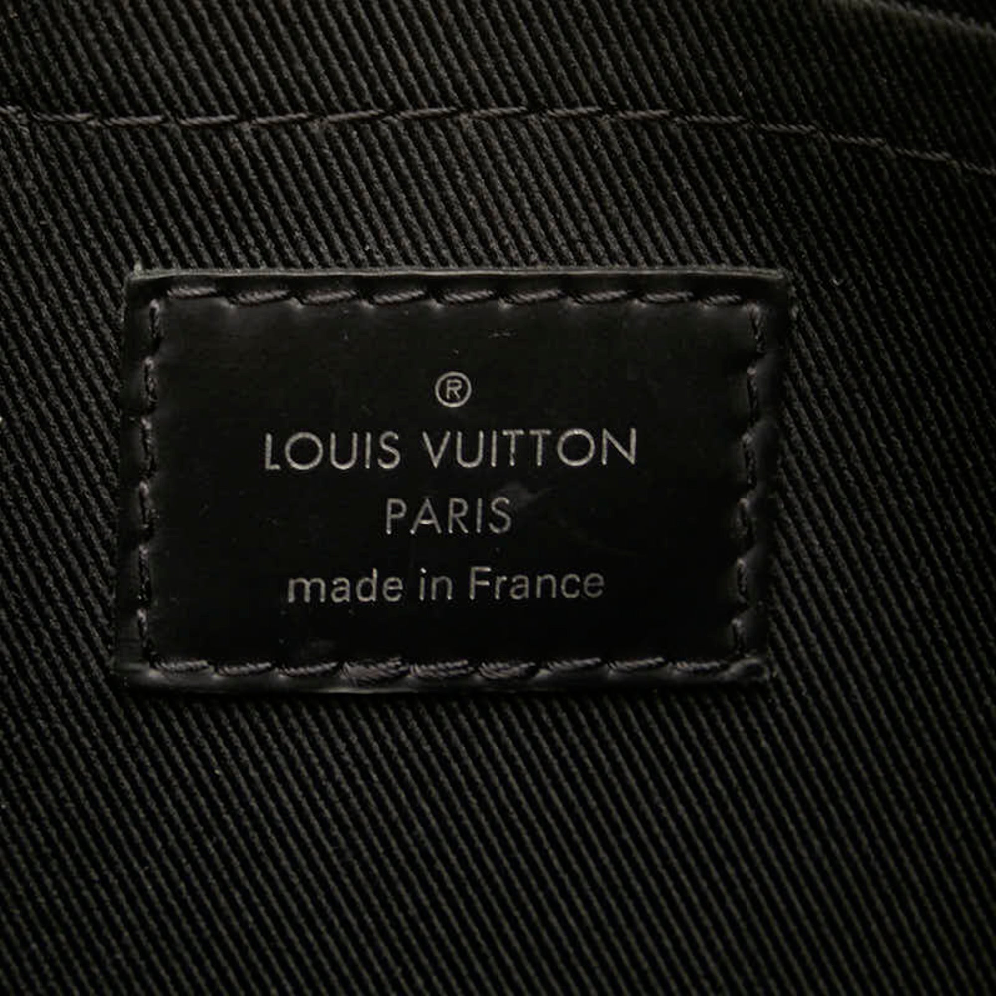 Louis Vuitton Black Monogram Eclipse Clutch Bag Pouch (Pre-Owned)