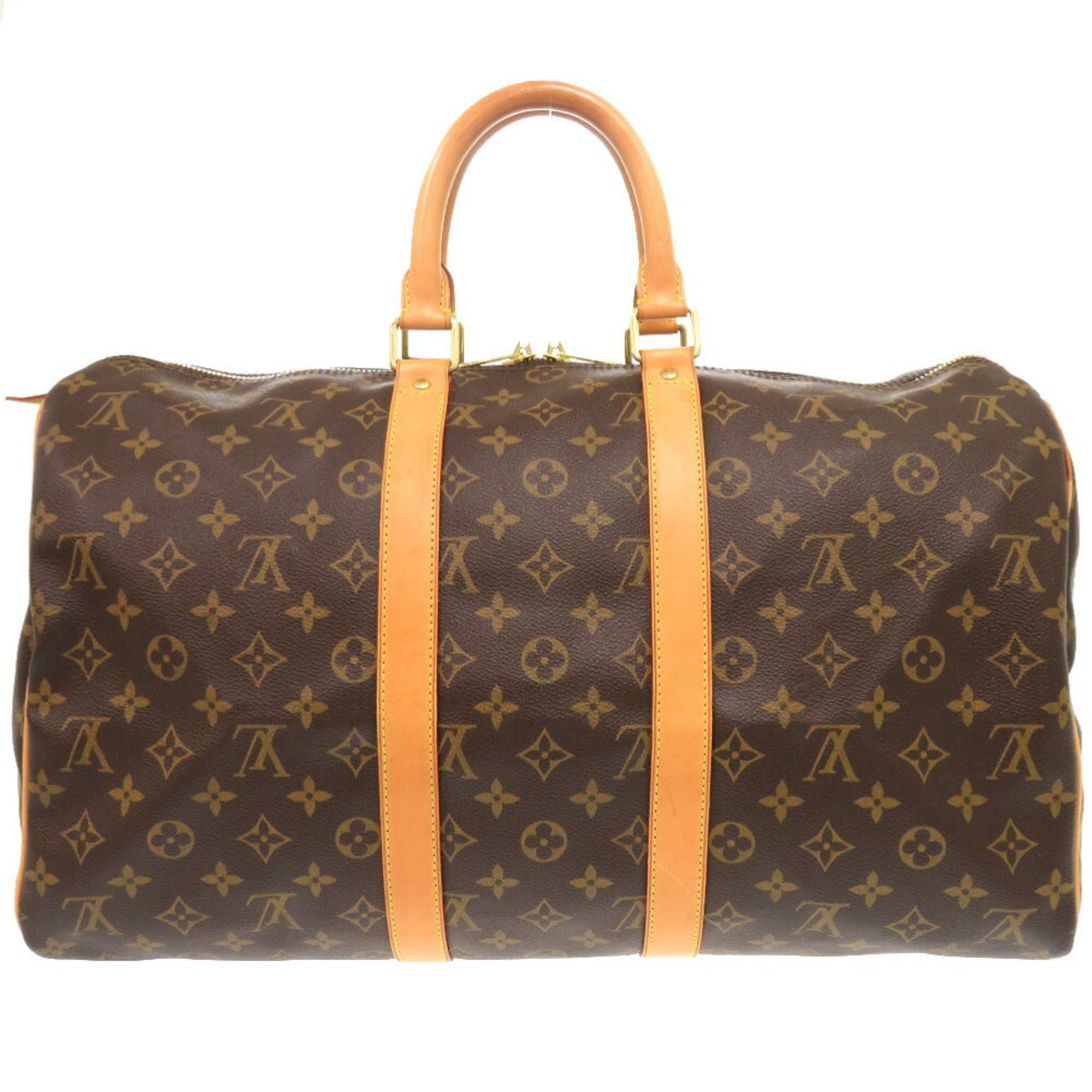 Louis Vuitton Brown Monogram Boston Bag (Pre-Owned)