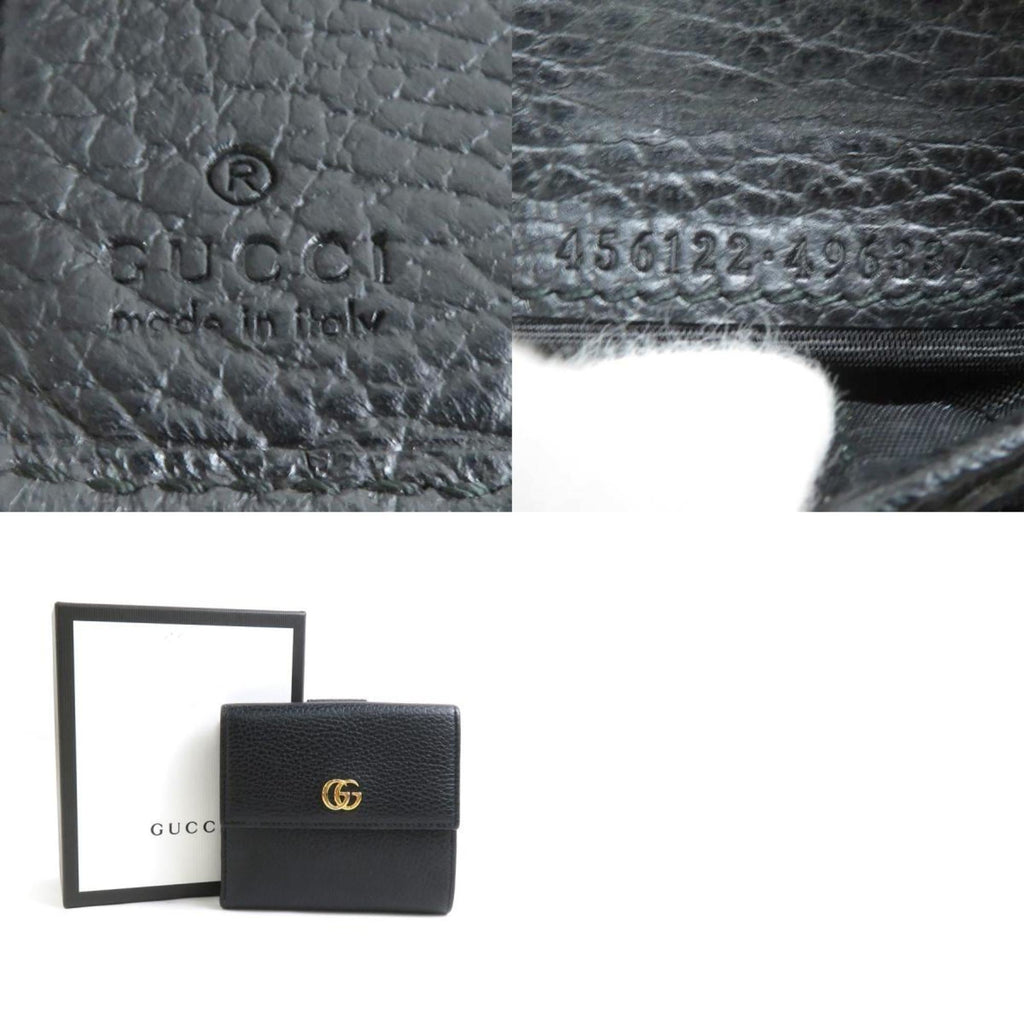Gucci Black Leather Wallet (Bi-Fold) (Pre-Owned)