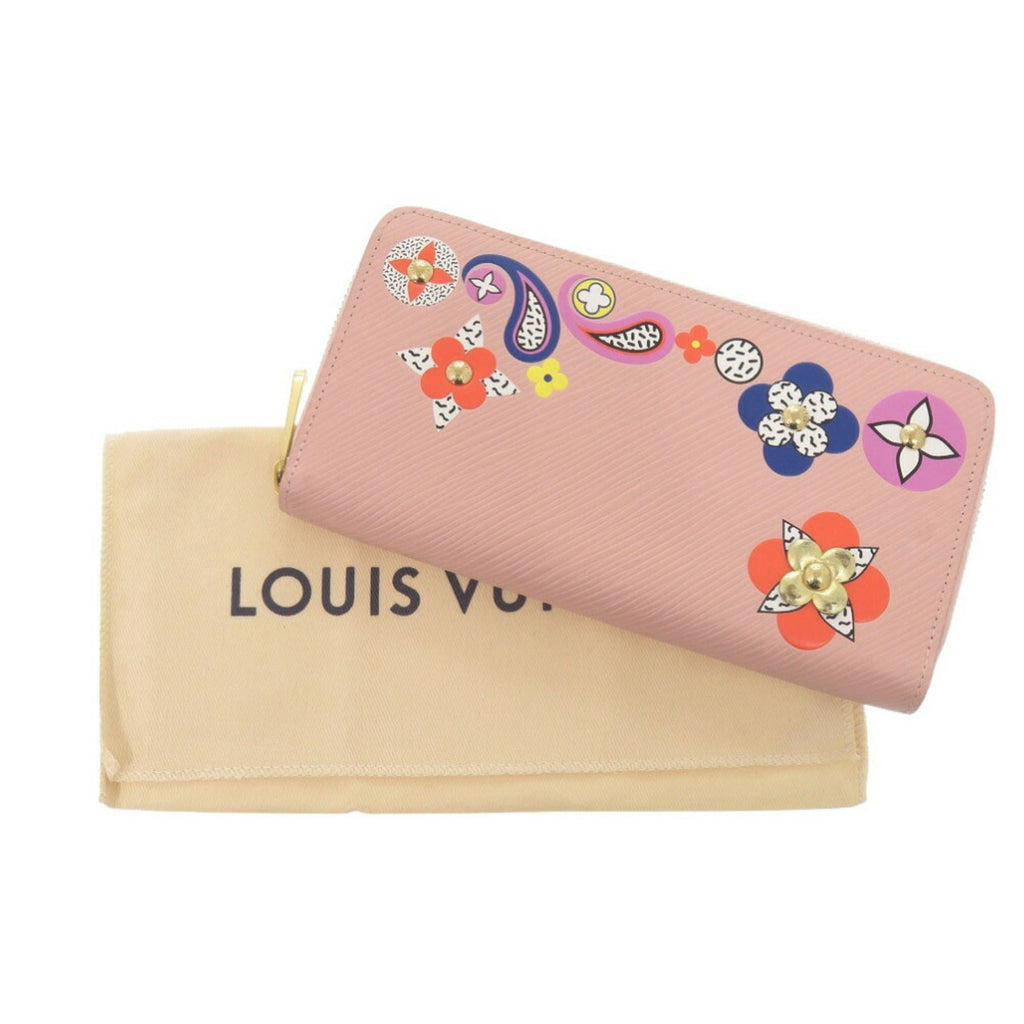 Louis Vuitton Pink Epi Leather Long Wallet (Bi-Fold) (Pre-Owned)