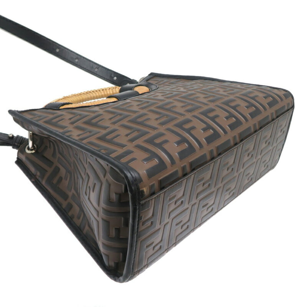 Fendi Brown Leather Handbag (Pre-Owned)