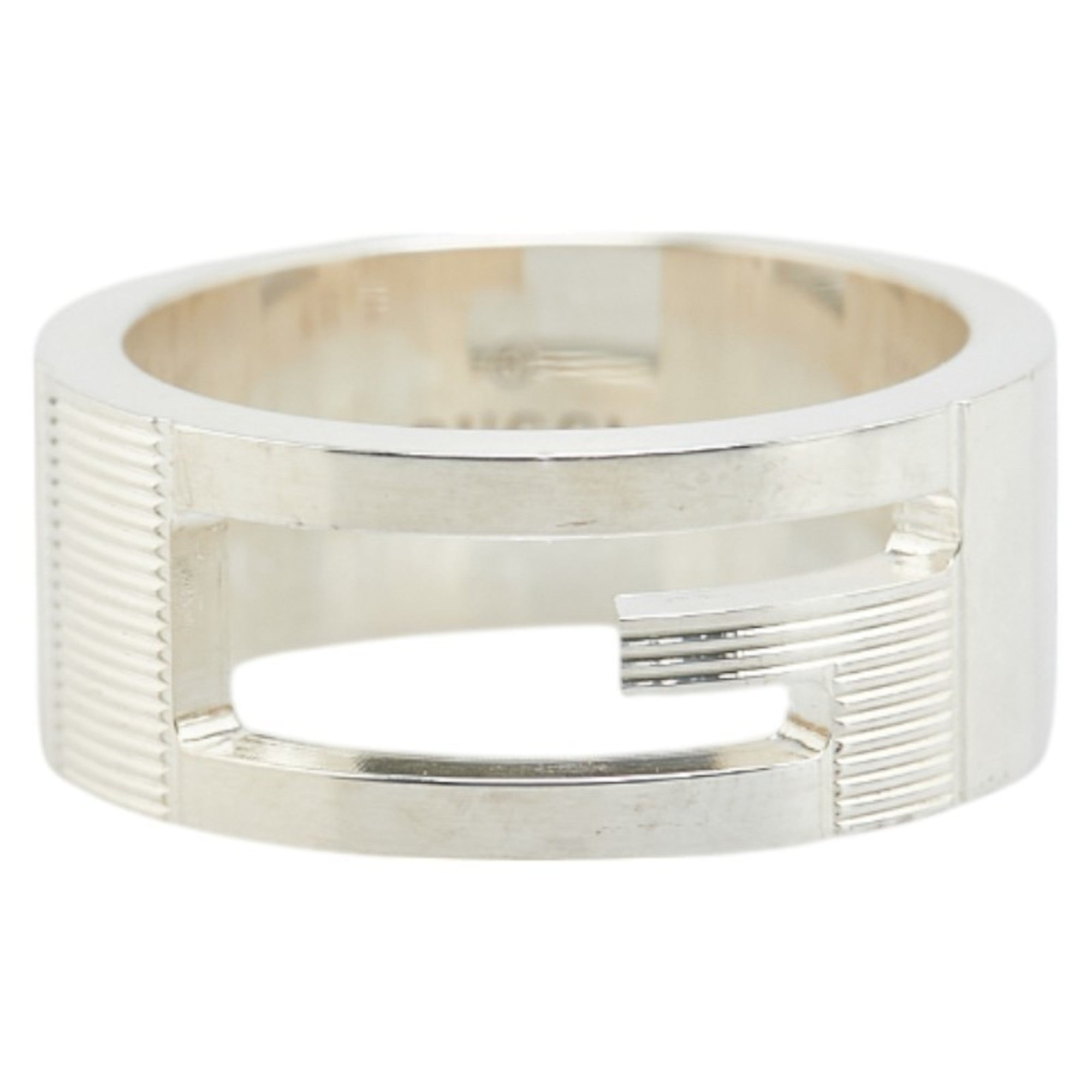 Gucci Silver 925 Band Ring (Pre-Owned)
