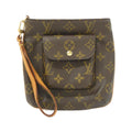 Louis Vuitton Marron Coated Canvas Handbag (Pre-Owned)