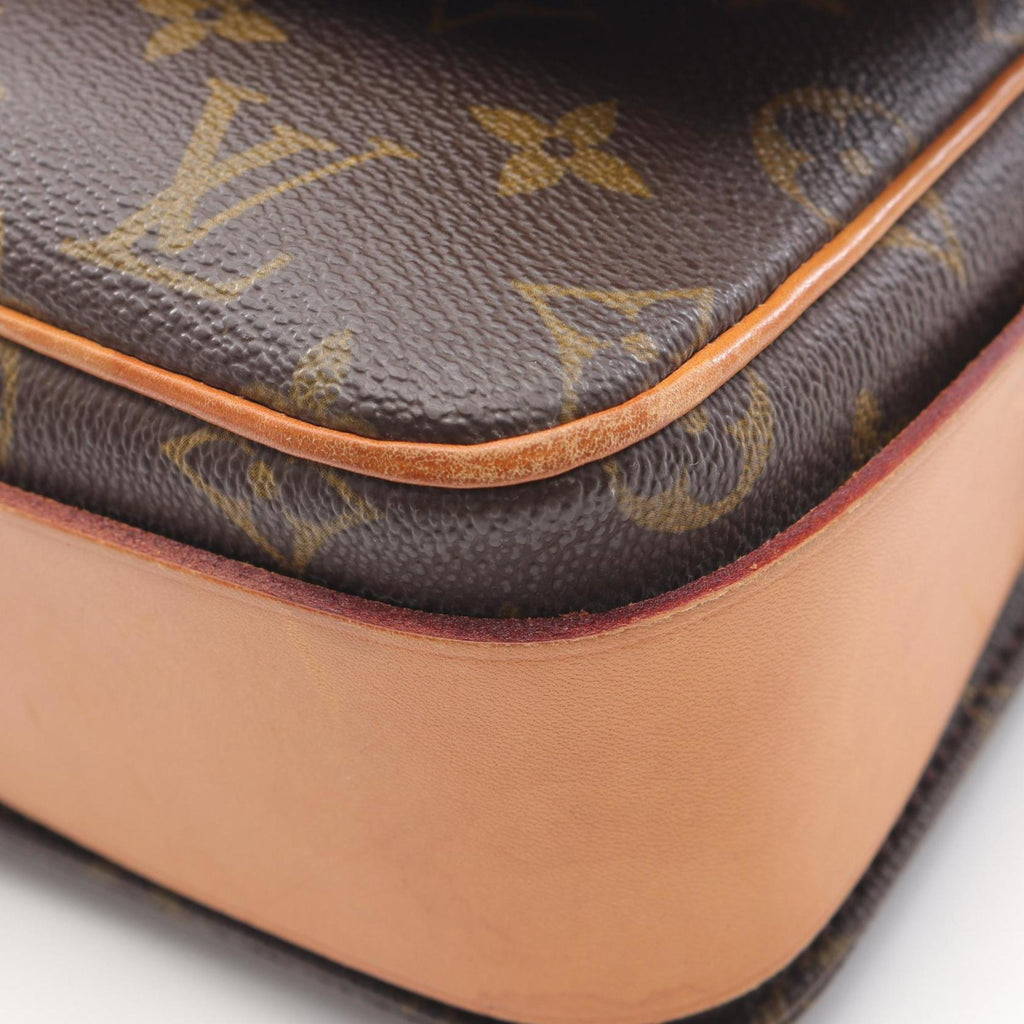 Louis Vuitton Brown Coated Canvas Pvc Leather Shoulder Bag (Pre-Owned)