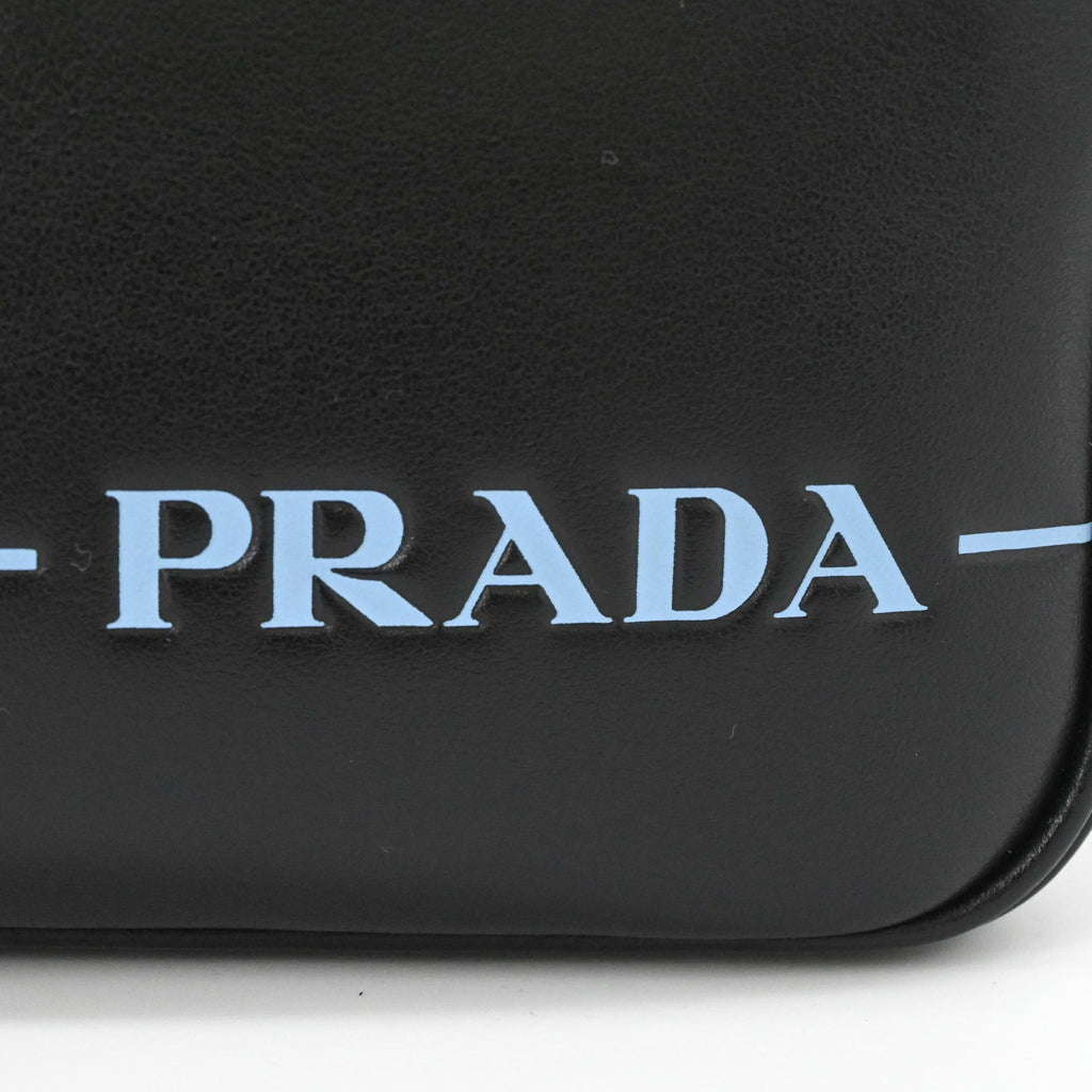 Prada Black Leather Shoulder Bag (Pre-Owned)