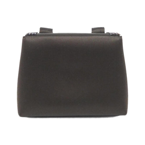 Chanel Brown Satin Beads Shoulder Bag (Pre-Owned)
