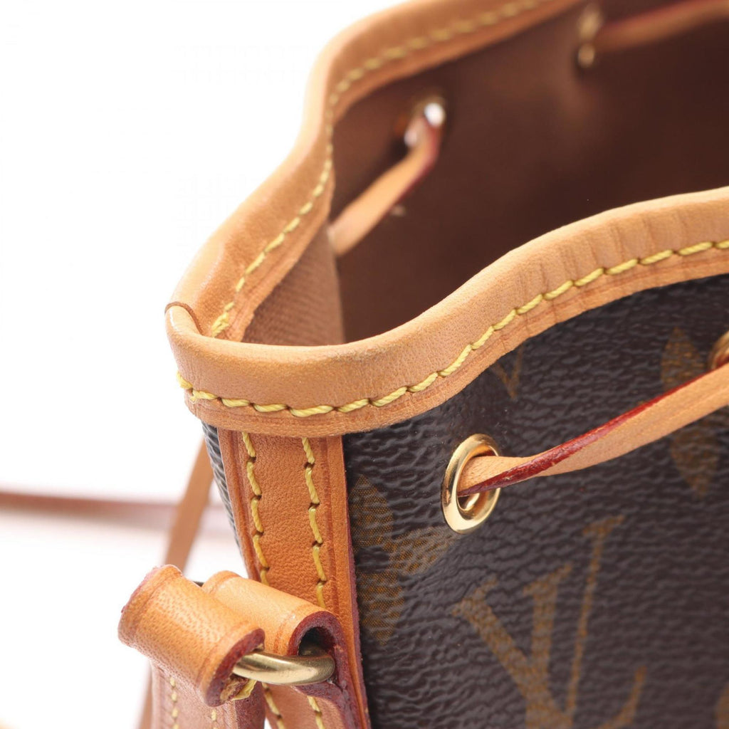 Louis Vuitton Brown Coated Canvas Shoulder Bag (Pre-Owned)
